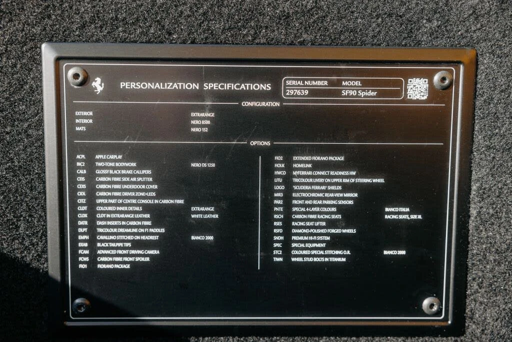 2023 Ferrari SF90 Spider - Image 29 of 31