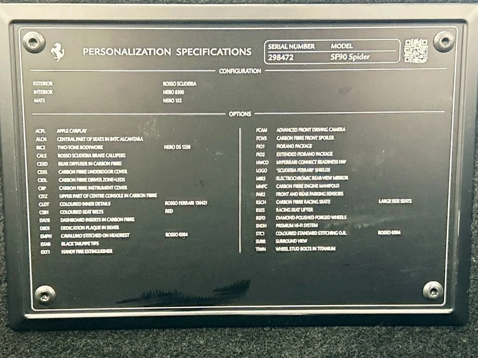 2023 Ferrari SF90 Spider - Image 30 of 31