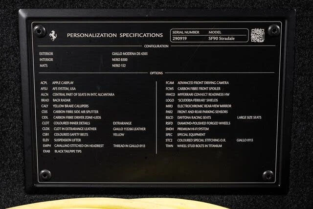 2023 Ferrari SF90 Stradale - Image 19 of 31