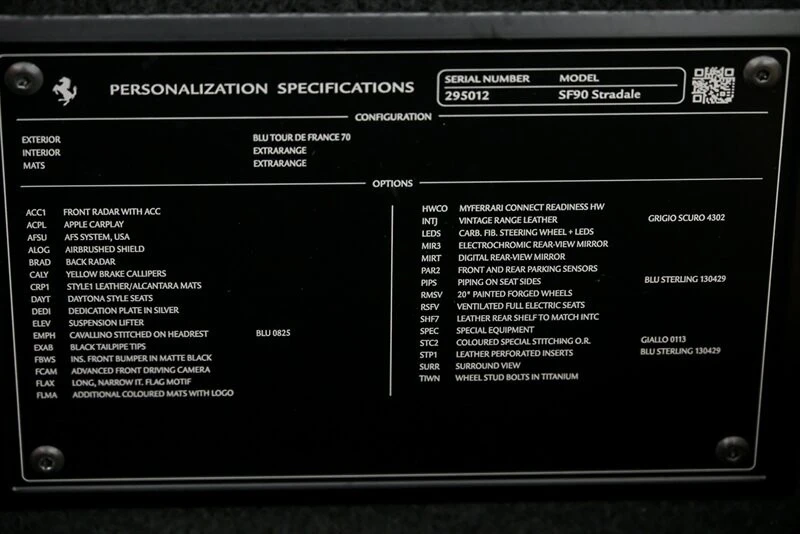 2023 Ferrari SF90 Stradale - Image 17 of 21