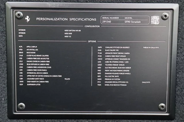 2023 Ferrari SF90 Stradale - Image 20 of 20