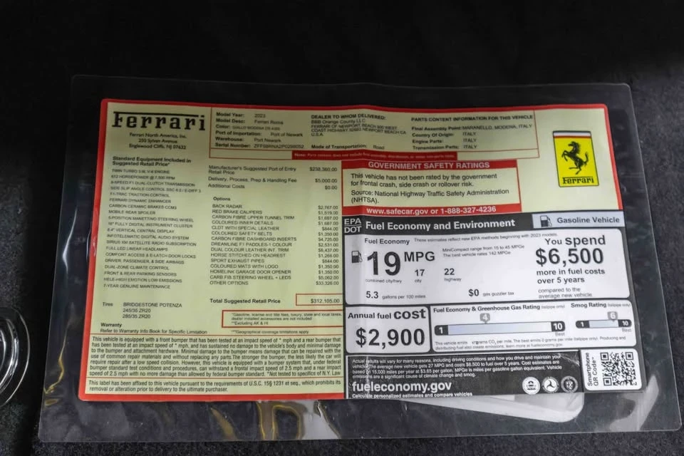 2023 Ferrari Roma - Image 19 of 19