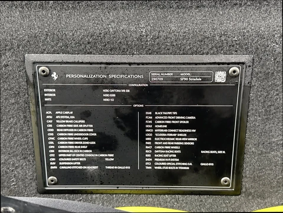 2023 Ferrari SF90 Stradale - Image 19 of 19