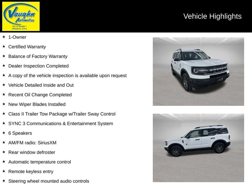 2023 Ford Bronco 6th Gen - Image 2 of 31