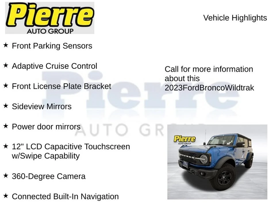 2023 Ford Bronco 6th Gen - Image 14 of 20
