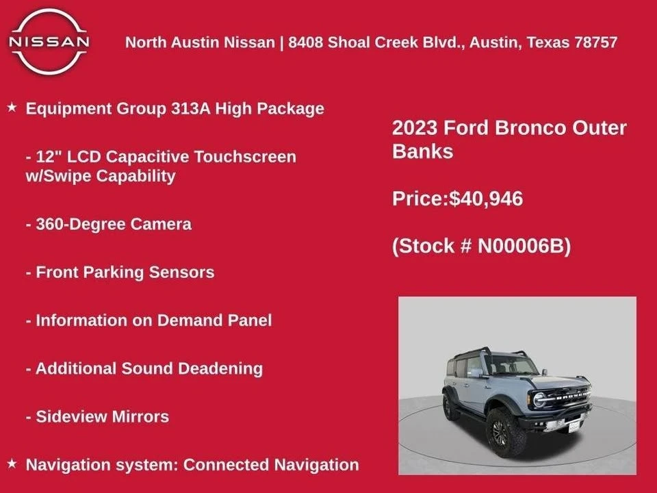 2023 Ford Bronco 6th Gen - Image 11 of 20