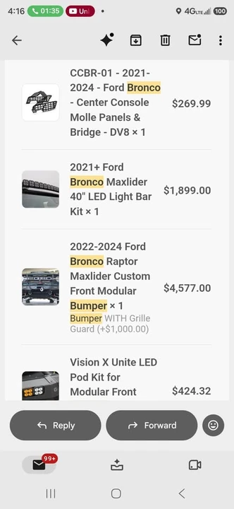 2023 Ford Bronco Raptor 6th Gen - Image 8 of 9