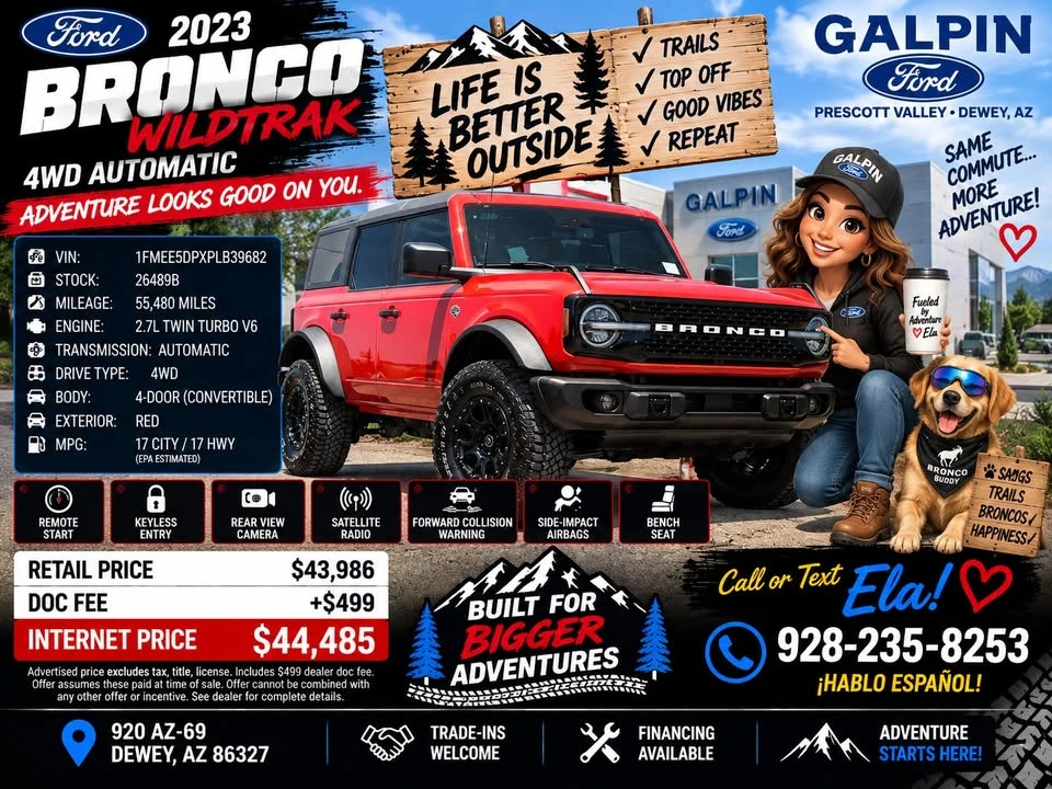 2023 Ford Bronco 6th Gen - Image 3 of 20