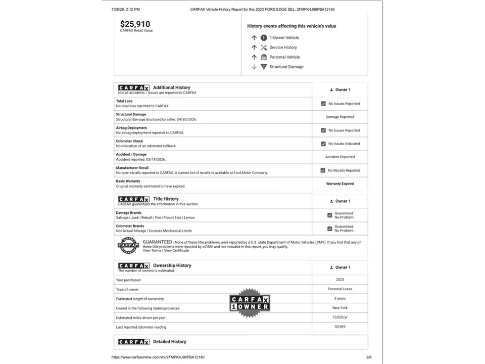 2023 Ford Edge - Image 21 of 31