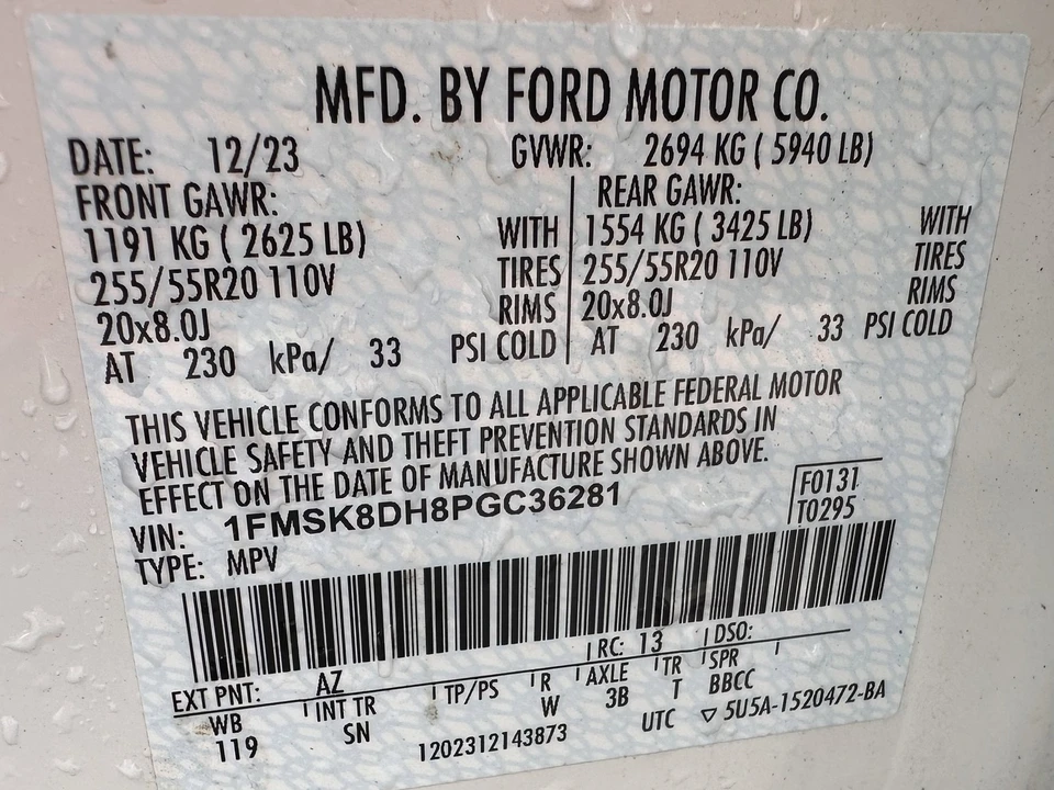 2023 Ford Explorer 6th Gen - Image 31 of 31