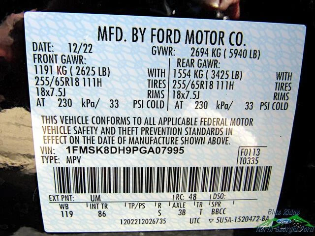 2023 Ford Explorer 6th Gen - Image 24 of 24