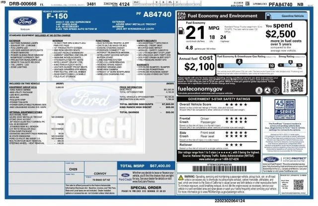 2023 Ford F-150 14th Gen - Image 3 of 31