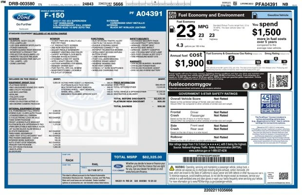 2023 Ford F-150 14th Gen - Image 8 of 8