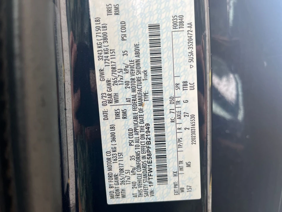 2023 Ford F-150 14th Gen - Image 31 of 31