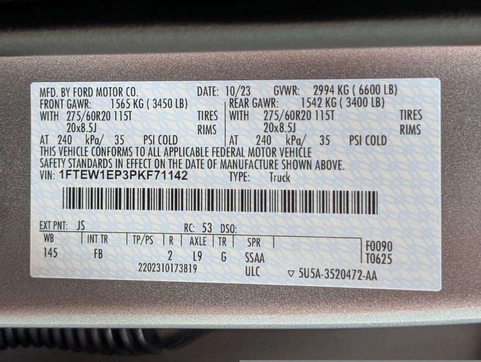 2023 Ford F-150 14th Gen - Image 30 of 31