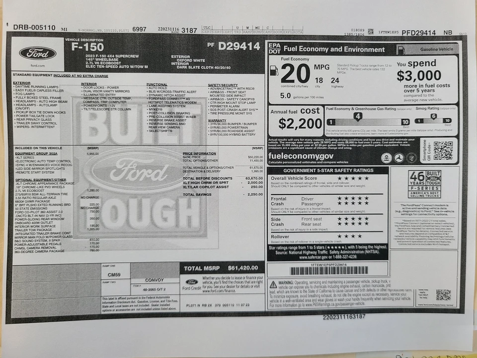 2023 Ford F-150 14th Gen - Image 25 of 25