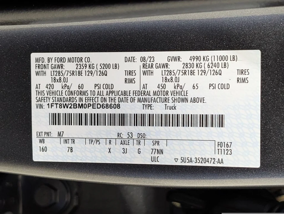 2023 Ford Super Duty 5th Gen - Image 31 of 31