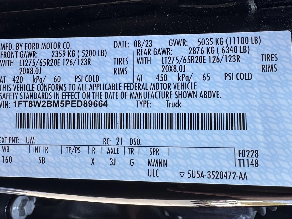 2023 Ford Super Duty 5th Gen - Image 31 of 31