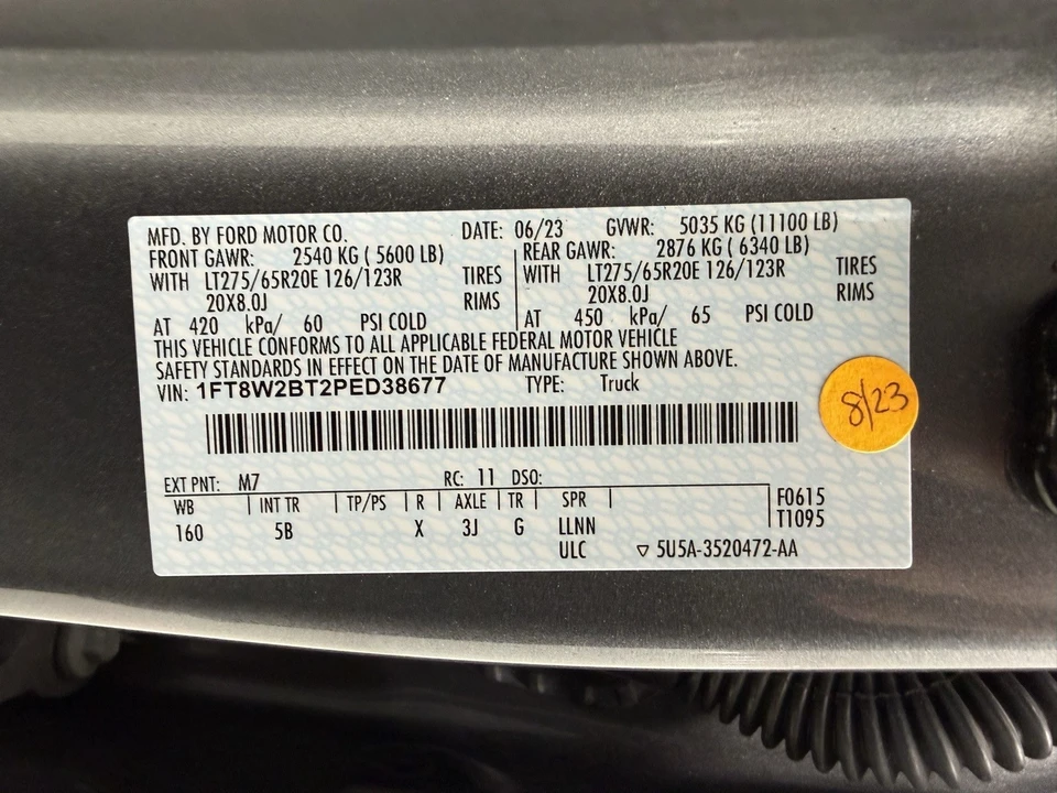 2023 Ford Super Duty 5th Gen - Image 20 of 21