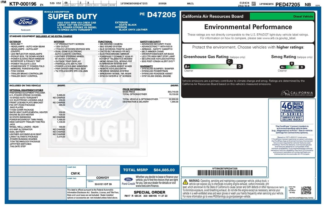 2023 Ford Super Duty 5th Gen - Image 6 of 21