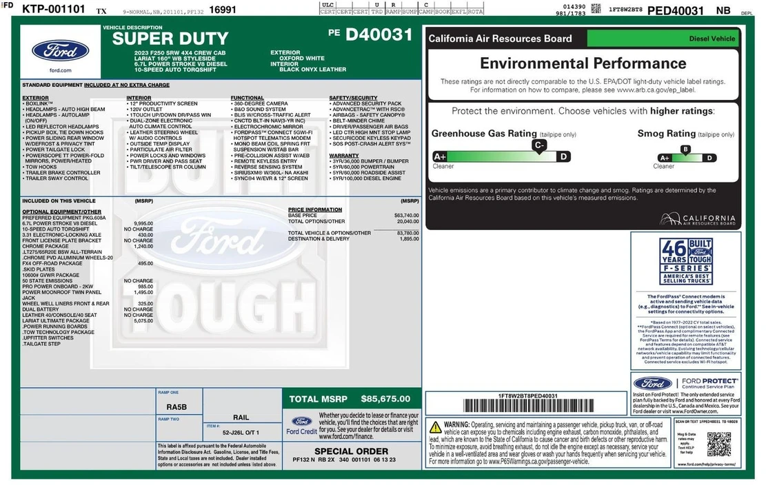 2023 Ford Super Duty 5th Gen - Image 4 of 21