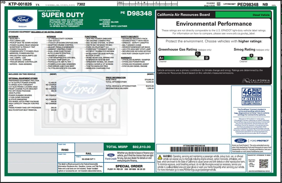 2023 Ford Super Duty 5th Gen - Image 6 of 31
