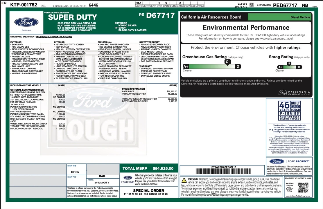 2023 Ford Super Duty 5th Gen - Image 15 of 15