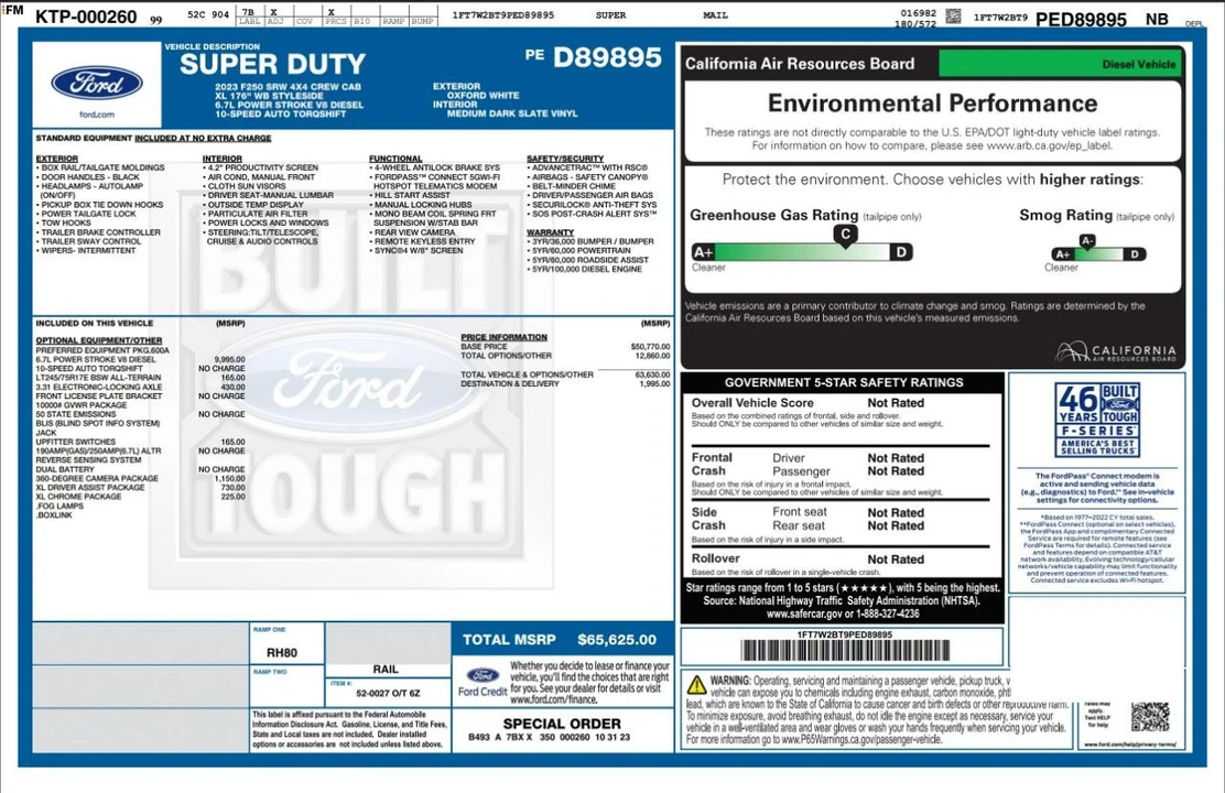 2023 Ford Super Duty 5th Gen - Image 4 of 12