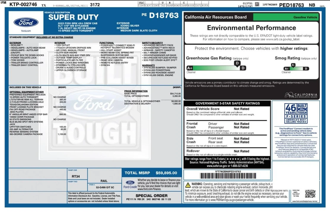 2023 Ford Super Duty 5th Gen - Image 4 of 31