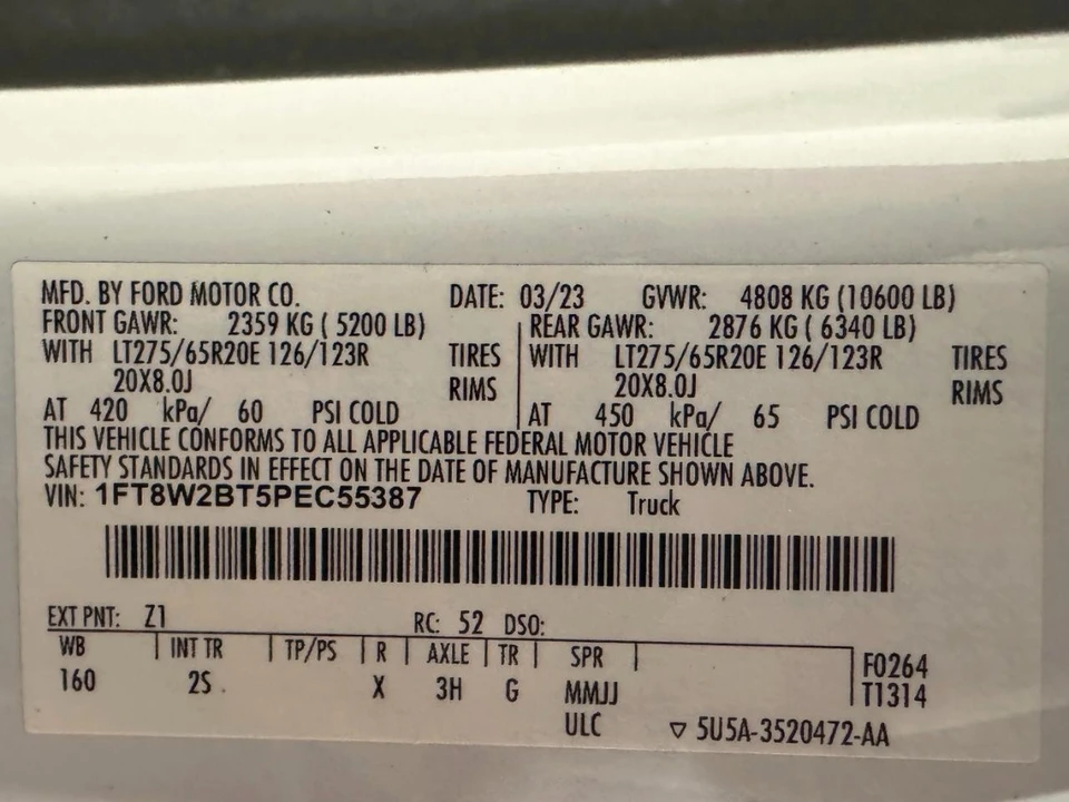 2023 Ford Super Duty 5th Gen - Image 19 of 20