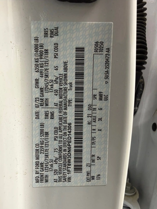 2023 Ford Super Duty 5th Gen - Image 21 of 21