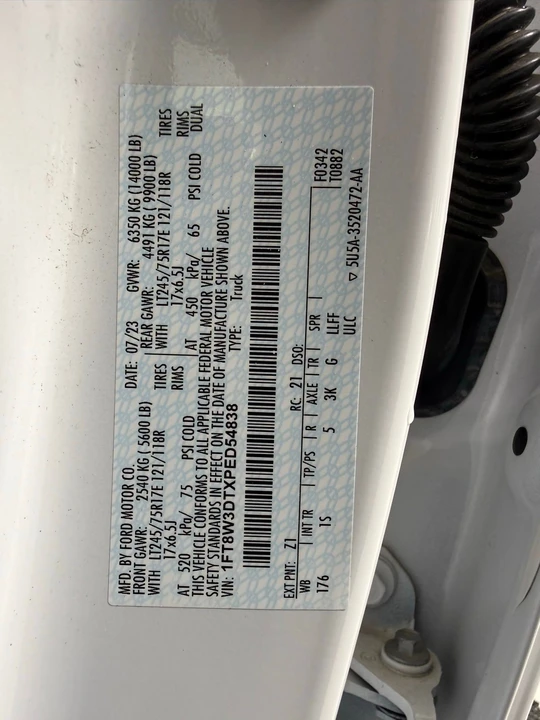2023 Ford Super Duty 5th Gen - Image 16 of 21