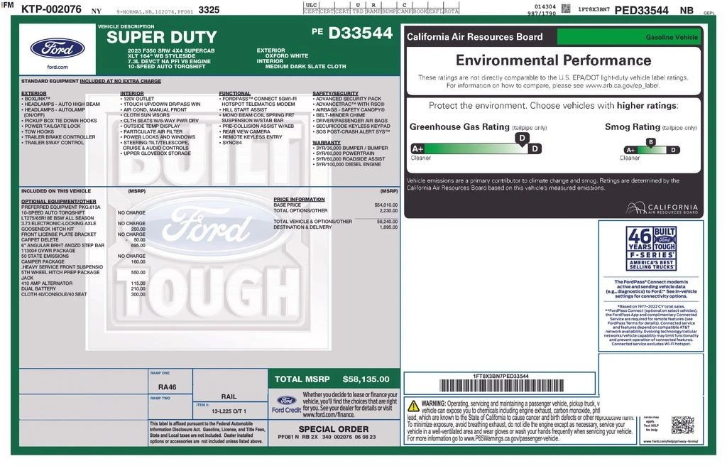 2023 Ford Super Duty 5th Gen - Image 6 of 12