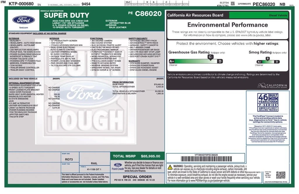 2023 Ford Super Duty 5th Gen - Image 4 of 31