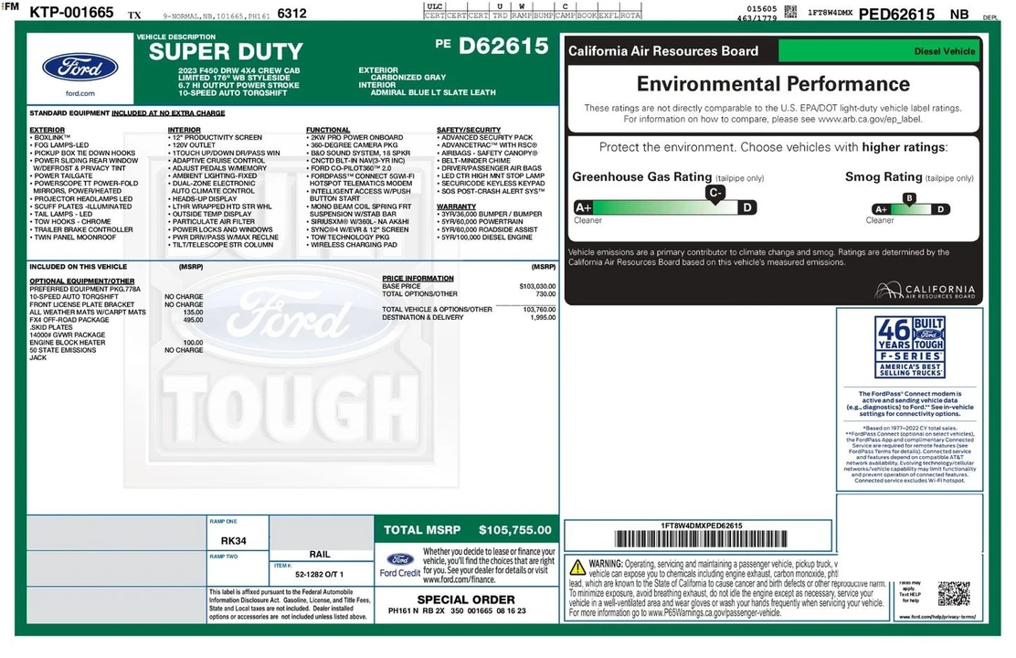 2023 Ford Super Duty 5th Gen - Image 5 of 12