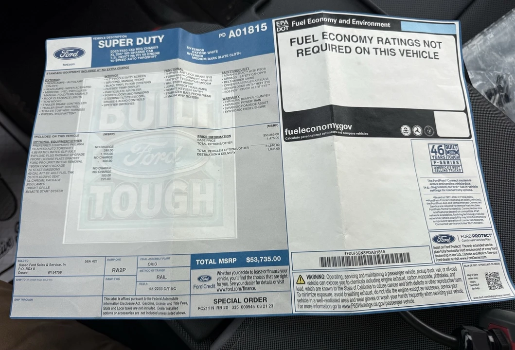 2023 Ford Super Duty 5th Gen - Image 10 of 10