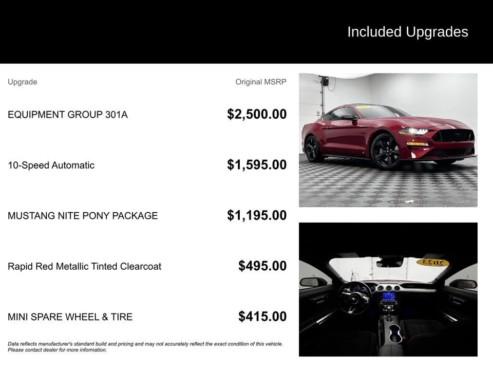 2023 Ford S550 Mustang - Image 3 of 12