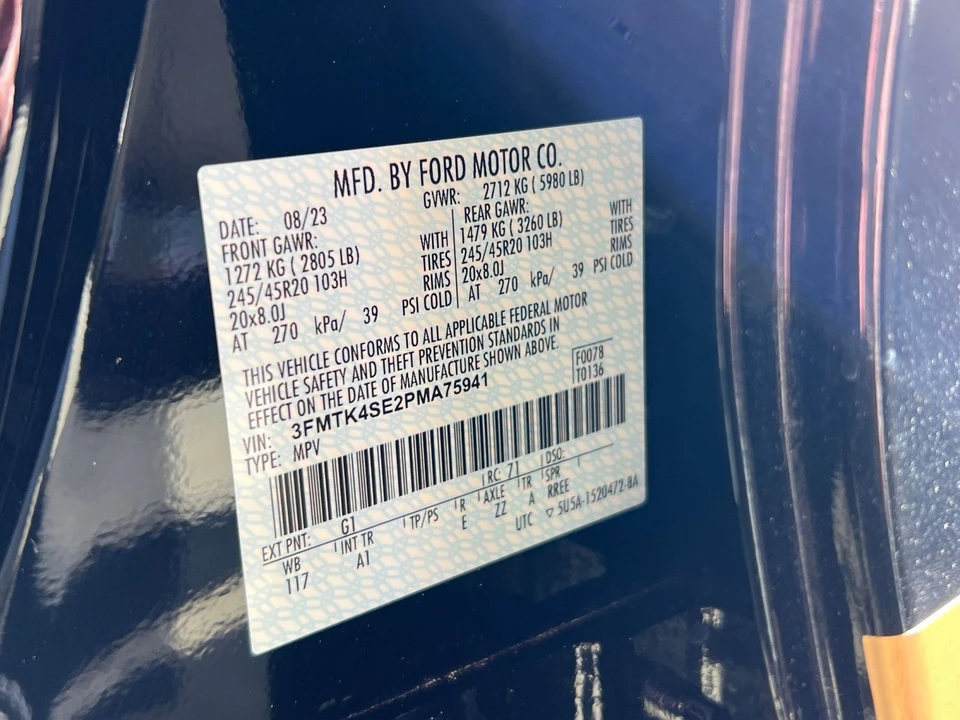 2023 Ford Mustang Mach-E - Image 31 of 31