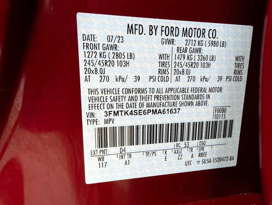 2023 Ford Mustang Mach-E - Image 11 of 12