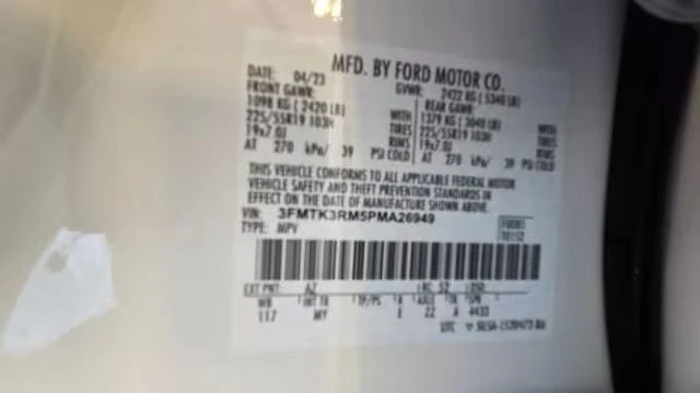 2023 Ford Mustang Mach-E - Image 19 of 19