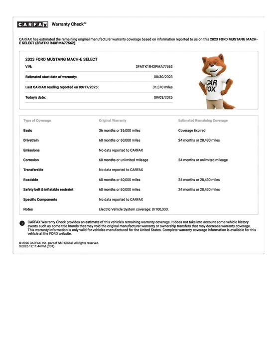 2023 Ford Mustang Mach-E - Image 20 of 20