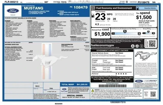 2023 Ford S550 Mustang - Image 9 of 12