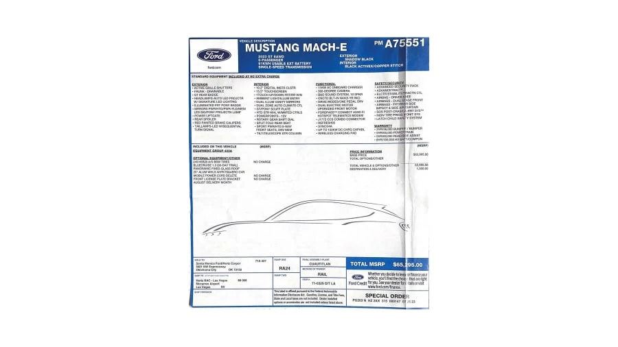 2023 Ford Mustang Mach-E - Image 29 of 31
