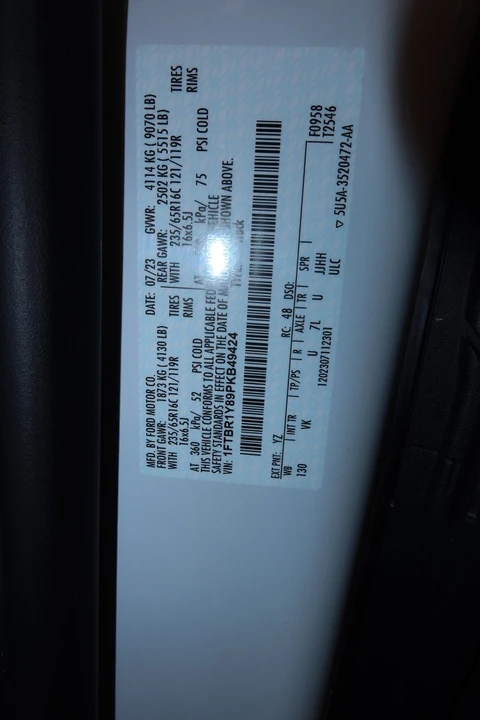 2023 Ford Transit - Image 28 of 28