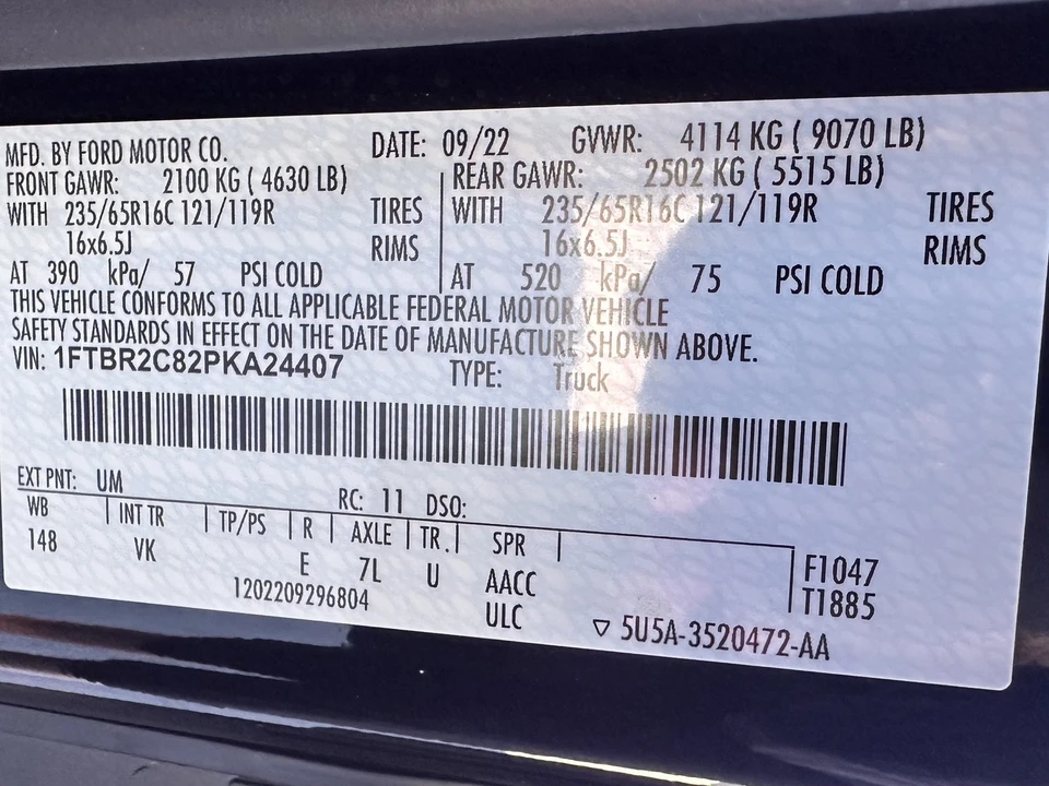 2023 Ford Transit - Image 29 of 29