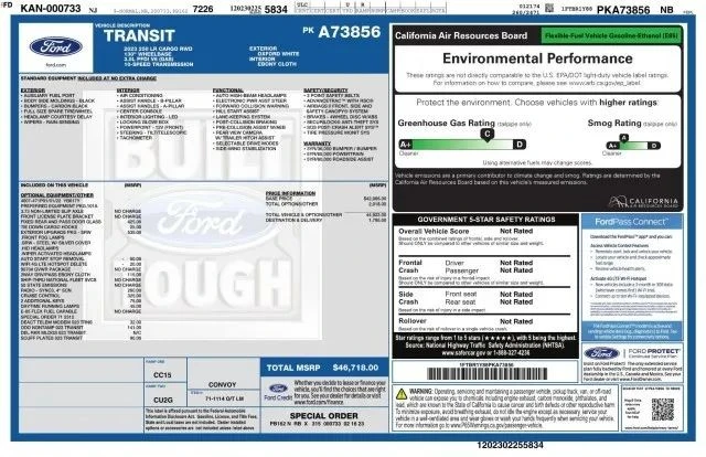 2023 Ford Transit - Image 11 of 12
