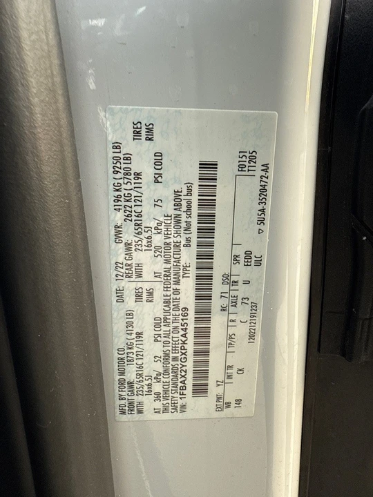 2023 Ford Transit - Image 7 of 21