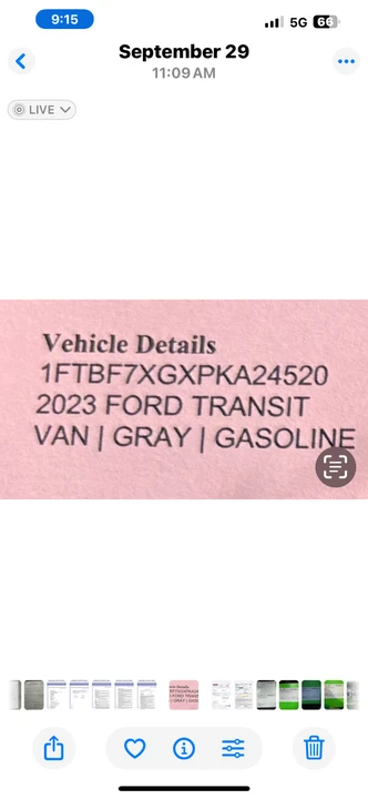 2023 Ford Transit - Image 11 of 12