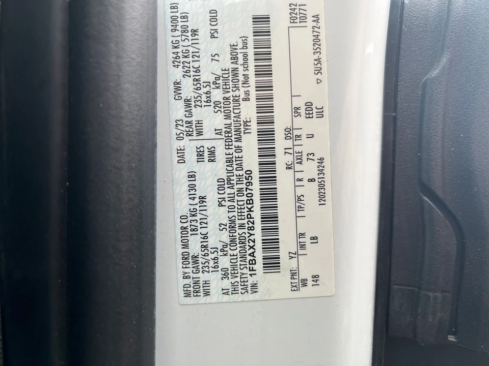2023 Ford Transit - Image 26 of 31