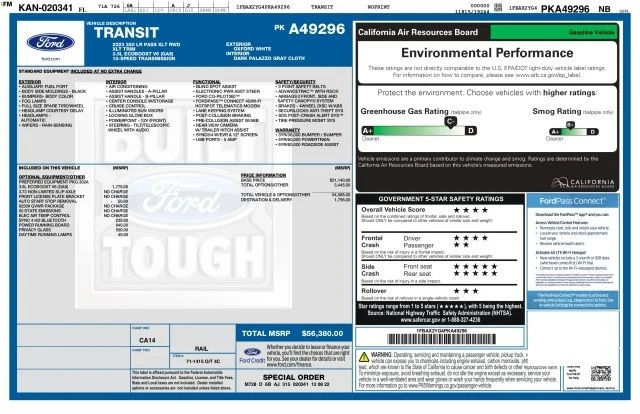2023 Ford Transit - Image 3 of 17